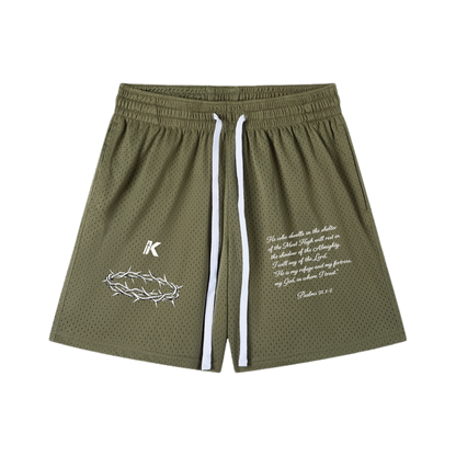 Crown of Thorns Shorts | Faith Collection