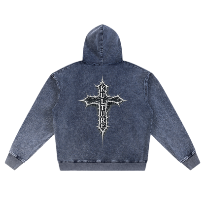 Calvary Zip Hoodie | Faith Collection