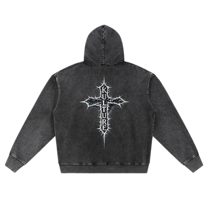 Calvary Zip Hoodie | Faith Collection