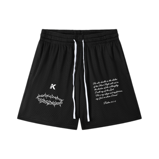 Crown of Thorns Shorts | Faith Collection